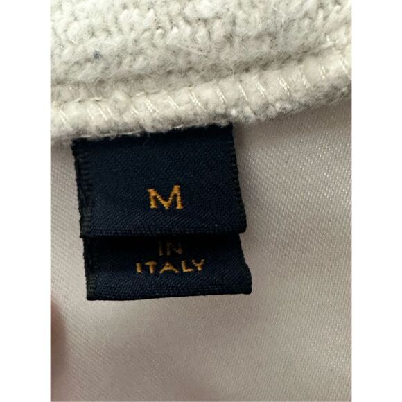 Louis Vuitton Grey & Neon Yellow Upside-Down Logo Sweatshirt Size M - Picture 13 of 16